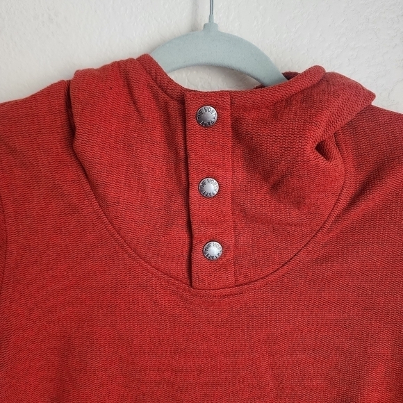 The North Face Knit Stitch Coat Pullover Hooded Sweater Snap Henley Fleece XS - Picture 3 of 12
